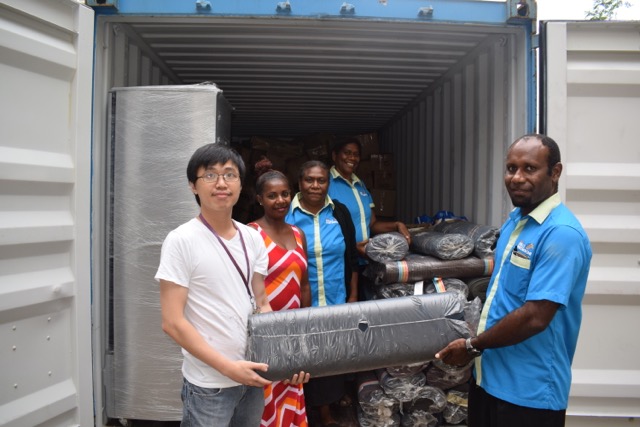 Vanuatu Skills Partnership receive donation from Tana Plaza Pharmacy Ltd