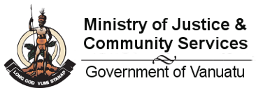Ministry of Justice and Community Services Logo