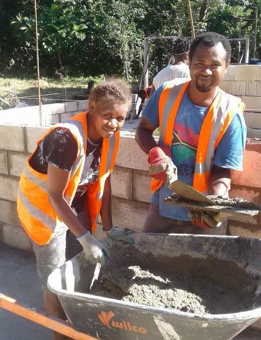 Ambae evacuees gain construction skills