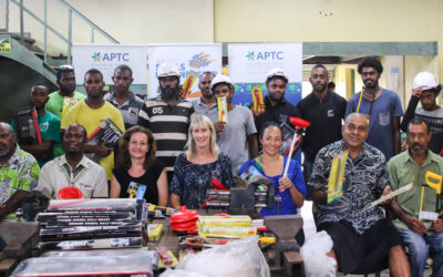 Opportunities to access plumbing training extend to central Vanuatu