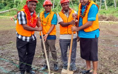 Groundbreaking of Area 1 Council house marks history for South Santo